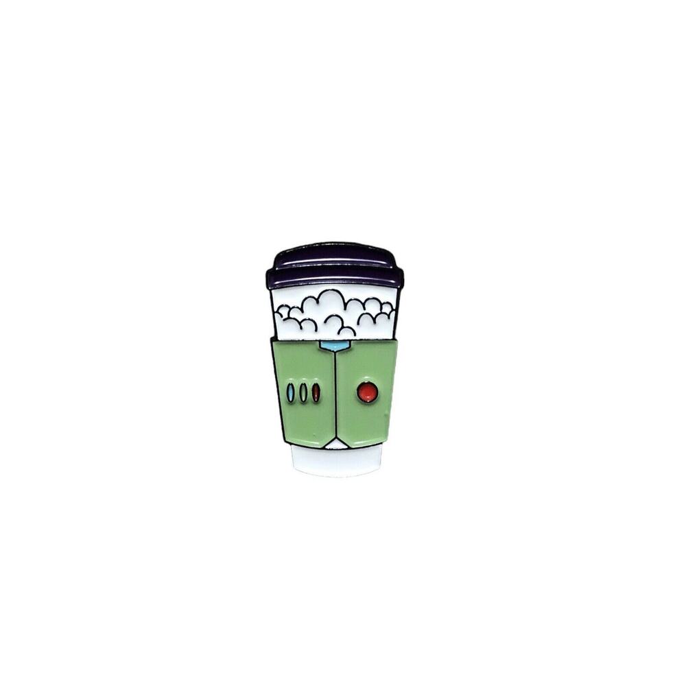 Disney Toy Story Buzz Lightyear Theme Coffee Mug Enamel Lapel Pin
